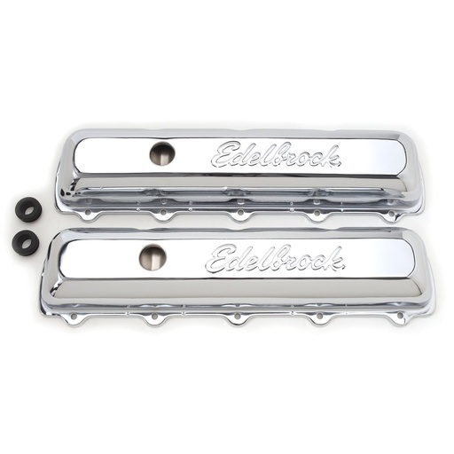 [EDL-4485] Edelbrock 4485: Signature Series Valve Covers Oldsmobile 350-455