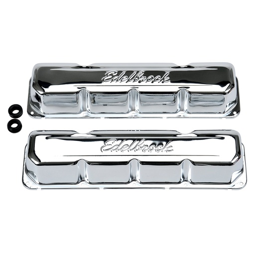 [EDL-4431] Edelbrock 4431: Signature Series Valve Covers 1967-1991 AMC 290-401 V8 (no baffle)