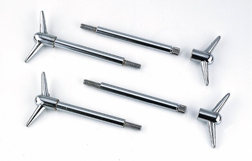 [MRG-9824] Mr Gasket 9824: Valve Cover Y-Top Wing Bolts Fits stock SB-Chevy valve covers
