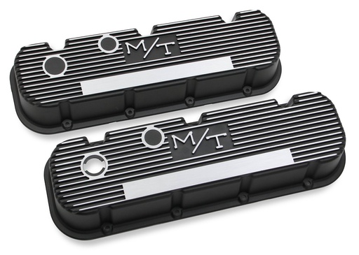 [HLY-241-85] Holley 241-85: 241-85 M/T Finned Aluminum Valve Covers