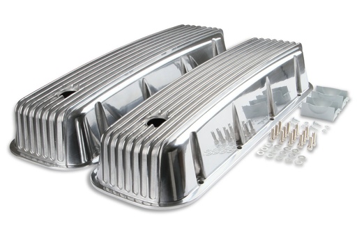 [MRG-6859G] Mr Gasket 6859G: ALUM V/C POL/FINNED BBC