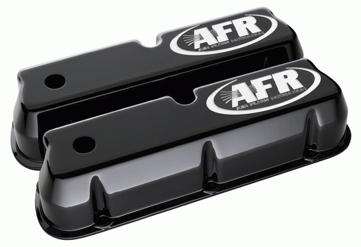 [AFR-6715] AFR - Airflow Research 6715: Cast Aluminum Tall Valve Covers for Small Block Ford [Black]
