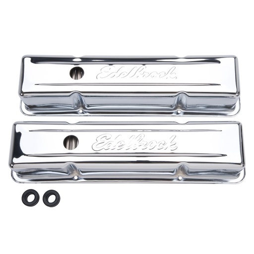 [EDL-4649] Edelbrock 4649: Signature Series Valve Covers 1959-1986 Small Block Chevy 262-400