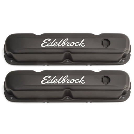 [EDL-4473] Edelbrock 4473: Signature Series Valve Covers 1965-1991 Small Block Chrysler 318-360