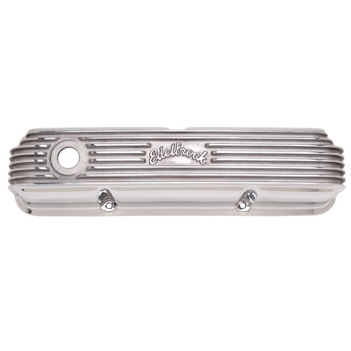 [EDL-4162] Edelbrock 4162: Classic Finned Valve Covers for 1958-1976 Ford FE with Polished Finish