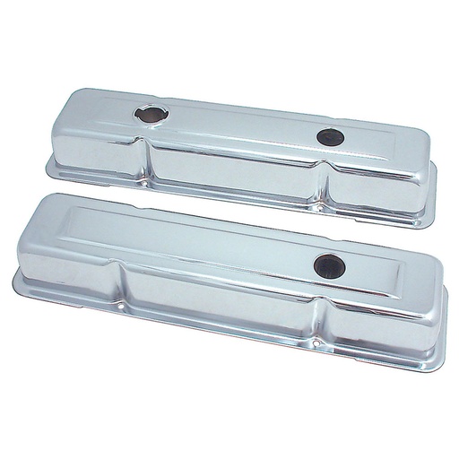 [SPE-5258] Spectre 5258: Chrome Valve Covers 1958-86 Chevy 283-400