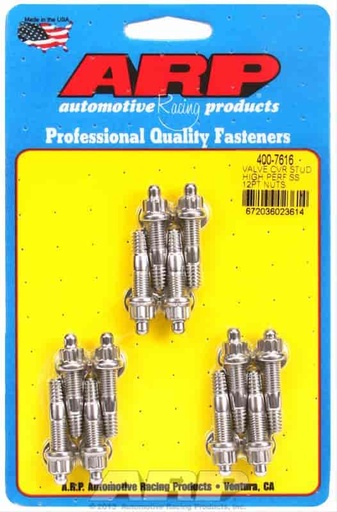 [ARP-400-7616] ARP 400-7616: Valve Cover Stud Kit 12-point Nut