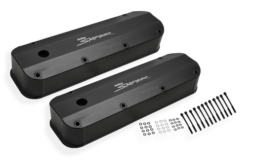 [SNE-890007B] Holley 890007B: 890007B Fabricated Aluminum Valve Covers