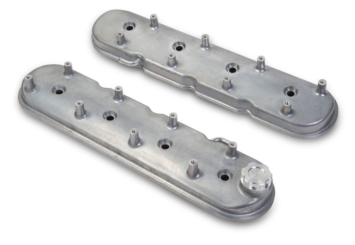 [HLY-241-88] Holley 241-88: 241-88 Aluminum LS Valve Covers Natural Finish