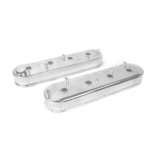 [TSN-JM8081-6P] Top Street Performance JM8081-6P: JM8081-6P Valve Covers, Fab. Alum., w/ Coil Mounts LSX, Polished