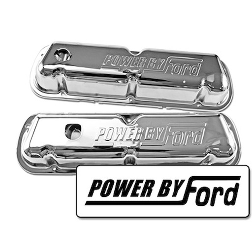 [SDK-C8OZ-6A582-C] Scott Drake C8OZ-6A582-C: Valve Covers 1968-1970 Ford 302 & 351W
