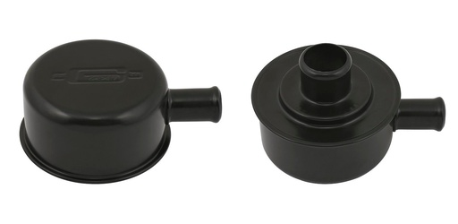 [MRG-2054BP] Mr Gasket 2054BP: Push-On Breather with PCV Fitting 1" OD Neck