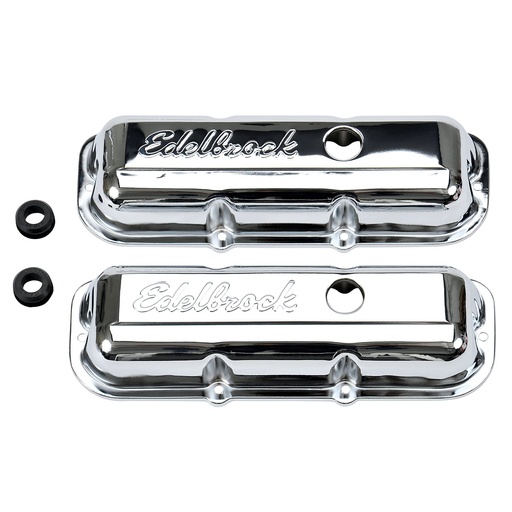 [EDL-4488] Edelbrock 4488: Signature Series Valve Covers 1982-1993 Chevy 2.8L 60° V6 (no baffle)