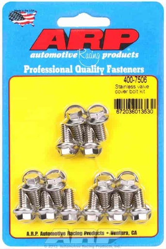 [ARP-400-7506] ARP 400-7506: Valve Cover Bolt Kit 6-point (Hex) Head