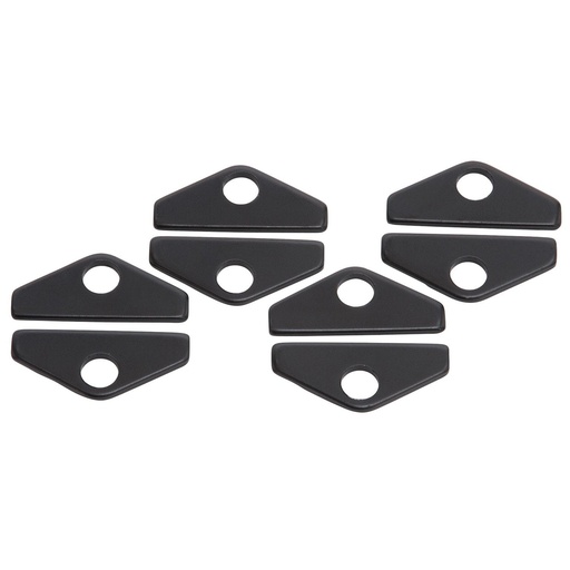 [EDL-44273] Edelbrock 44273: 44273 Valve Cover Hold-Down Tab Kit [Universal, 1.500 in. Long, Black Finish]
