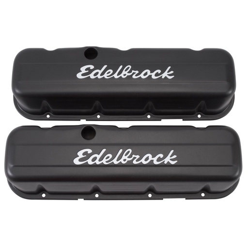 [EDL-4683] Edelbrock 4683: Signature Series Valve Covers 1965-Later Big Block Chevy 396-502