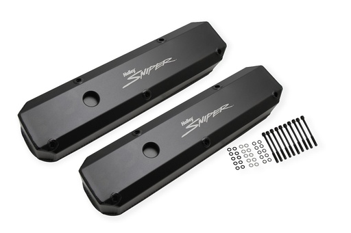 [SNE-890003B] Holley 890003B: 890003B Fabricated Aluminum Valve Covers