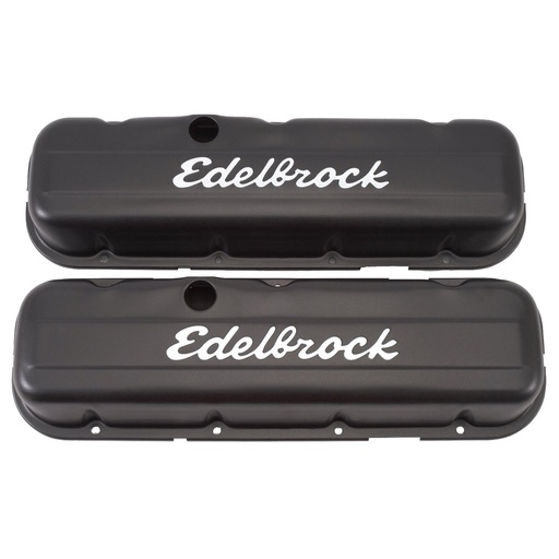 [EDL-4483] Edelbrock 4483: Signature Series Valve Covers 1965-Later Big Block Chevy 396-502