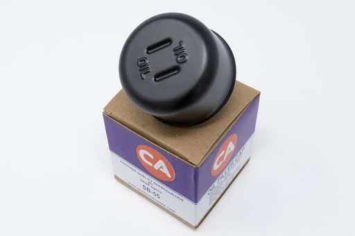 [GQR-SB-55] Gene Smith Reproduction Parts SB-55: SB-55 V8 Oil Breather Cap, 1955 Chevy, Black