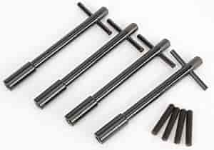 [MOR-68603] Moroso 68603: Aluminum T-Bar Wing Nuts 1/4" x 20