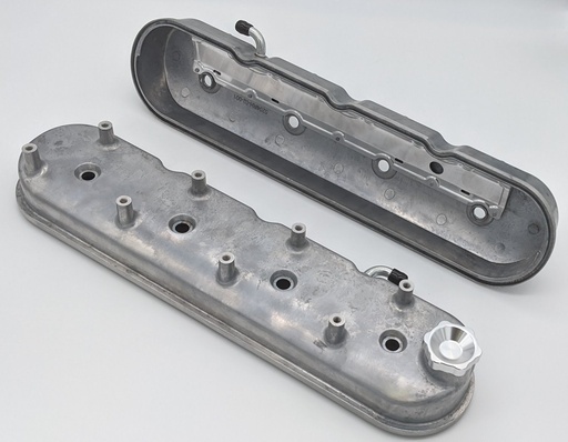 [GRN-640360] Granatelli 640360: 640360 Tall Cast Aluminum Centerbolt Valve Covers GM LS-Series V8 Engines