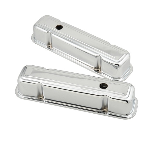 [MRG-9805] Mr Gasket 9805: Chrome Valve Covers Pontiac 301-455