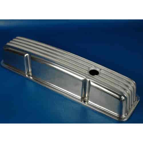 [EMS-MS108-29P] Eddie Motorsports MS108-29P: VALVE COVERS SBCHEV FINNED TALL POLISH