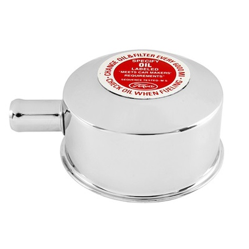 [SDK-C5ZZ-6766-F] Scott Drake C5ZZ-6766-F: C5ZZ-6766-F Chrome Oil Cap with Decal