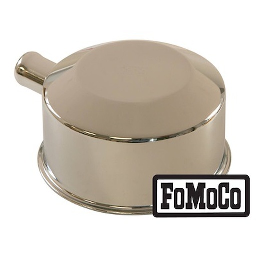 [SDK-C5ZZ-6766-D] Scott Drake C5ZZ-6766-D: C5ZZ-6766-D 65-66 Oil Cap with Tube (FoMoCo logo, Chrome)