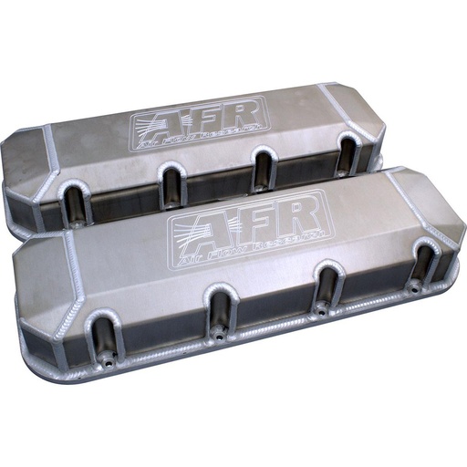 [AFR-6728] AFR - Airflow Research 6728: Fabricated Sheet Metal Valve Covers for Big Block Chevy w/18 Degree Heads