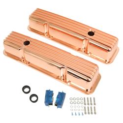 [SUM-440414CPR] Summit Racing™ Diecast Aluminum Valve Covers