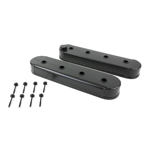 [TSN-JM8081-5BK] Top Street Performance JM8081-5BK: JM8081-5BK Valve Covers, Fab. Alum., w/o Coil Mounts LSX, Black