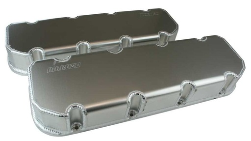 [MOR-68336] Moroso 68336: Fabricated Aluminum Valve Covers Small Block Chevy, w/4.500 in Bore Spacing and ROX Cylinder Heads