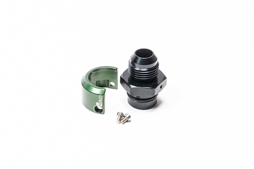 [RDM-20-0758] Radium Engineering 20-0758: V2 Quick Connect, 19 mm Male To -10 AN Male Straight