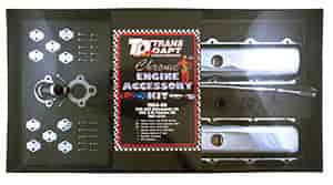 [TRD-3391] Trans Dapt 3391: Chrome Engine Dress-Up Kit 1964-88 Oldsmobile 330-455/Pontiac 403 6.6L