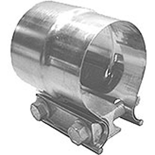 [PYE-HVC10] Pypes Performance Exhaust HVC10: Stainless Stepped Band Clamp I.D.: 2.5"