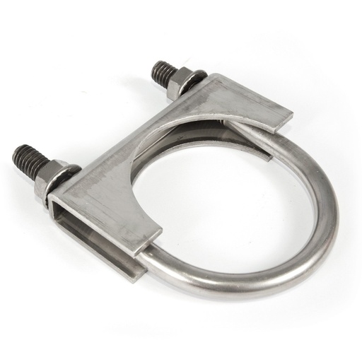 [STW-SSC350] Stainless Works SSC350: SSC350 Exhaust Clamp, Universal, 3-1/2" Saddle Clamp