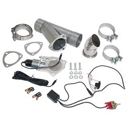[SUM-670223] Summit Racing™ Complete Electric Exhaust Cutout Kits