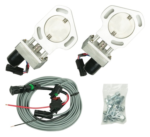 [PYE-HVE10] Pypes Performance Exhaust HVE10: Electrical Exhaust Cutout Kit Dual Exhaust