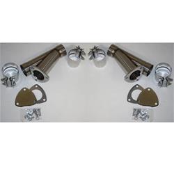 [GRN-305540D] Granatelli Motor Sports Manual Exhaust Cutout Dual Systems