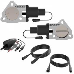 [QTP-QTEC55DIYT1] Quick Time Performance Electric Exhaust Cutouts