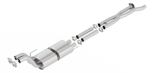 [BOR-60638] Borla 60638: 60638 X-Pipe Assembly w/ATAK Muffler for 2017–2020 Ford F-150 Raptor, 2019–2020 F-150 Limited 3.5L V6 EcoBoost