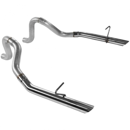 [FLO-815814] Flowmaster 815814: Tailpipes Stainless Steel 1986-1993 Mustang LX 5.0L
