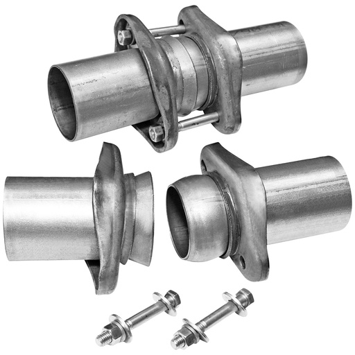 [FLO-15925] Flowmaster 15925: Header Collector Ball Flange Kit 3" Collector to 2.5" Tubing