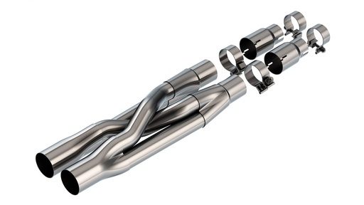[BOR-60715] Borla 60715: 60715 SwitchFire X-Pipe for 2018–2023 Ford Mustang GT 5.0L V8