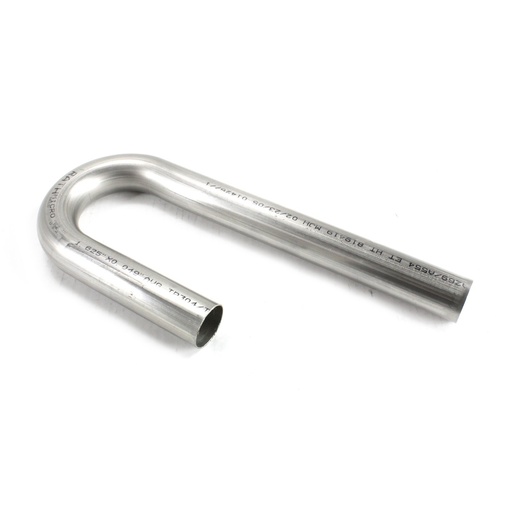 [PTE-H6905] Patriot Exhaust H6905: Stainless Steel J-Bend Exhaust Tubing 18 Gauge