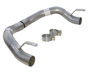[PYE-TGF10E] Pypes Performance Exhaust TGF10E: Tailpipe Splitter Adapter Kit 1976-81 Pontiac Trans Am