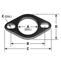 [APH-9153S] AP Exhaust Flanges