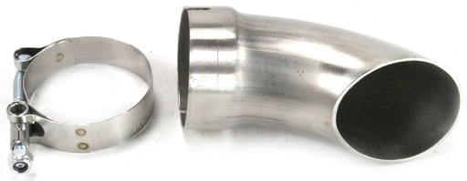 [DOU-DEC225ATD] Doug's Headers DEC225ATD: Electric Exhaust Cutout 2-1/4" Stainless Steel Turn Down