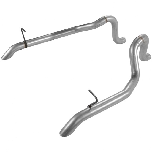 [FLO-15805] Flowmaster 15805: Tailpipes Aluminized Steel 1987-1993 Mustang GT